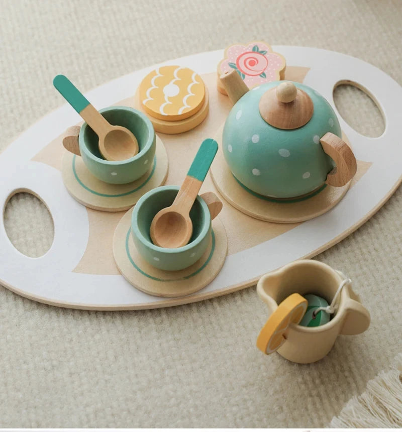 Wooden Afternoon Tea Set Toy