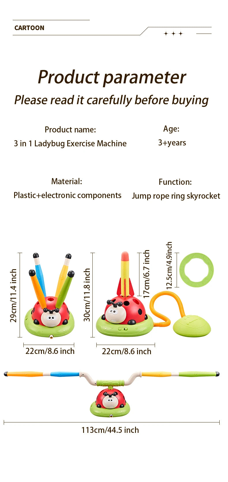 Ladybug Multi-Sport Toy Set