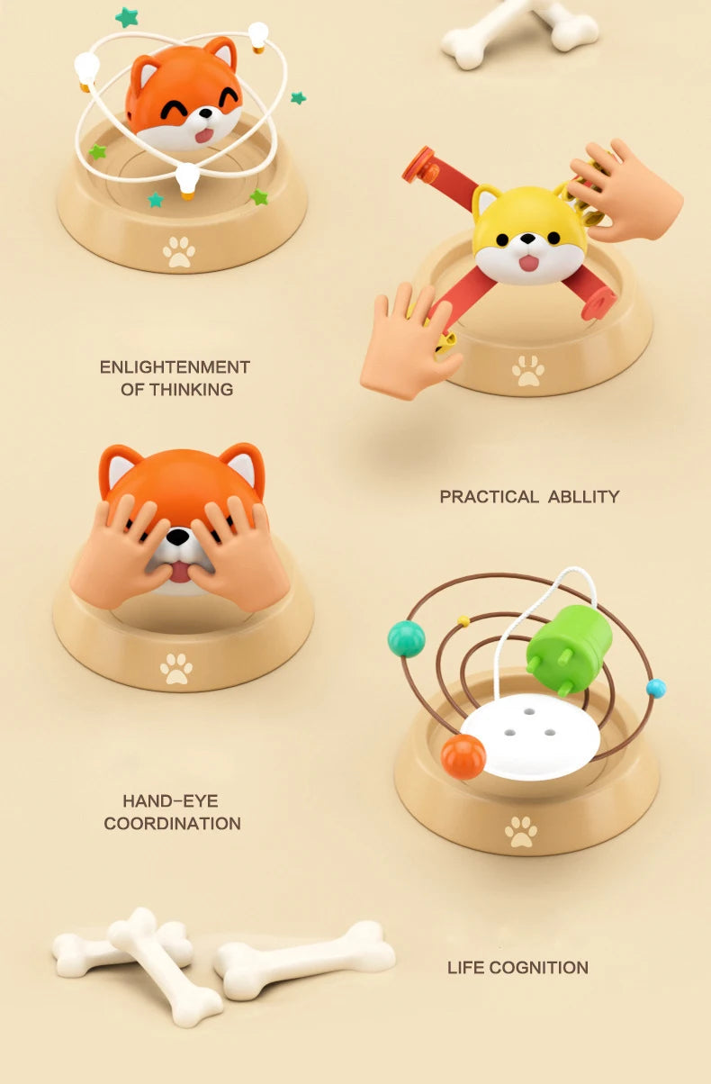 Fidget Busy Board Toy 10-in-1 Montessori – BizyKoady