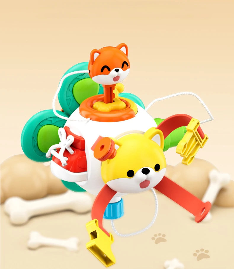 Fidget Busy Board Toy 10-in-1 Montessori – BizyKoady