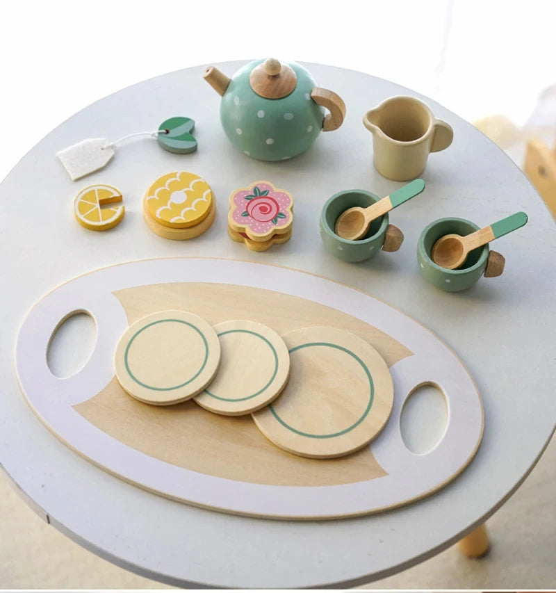Wooden Afternoon Tea Set Toy