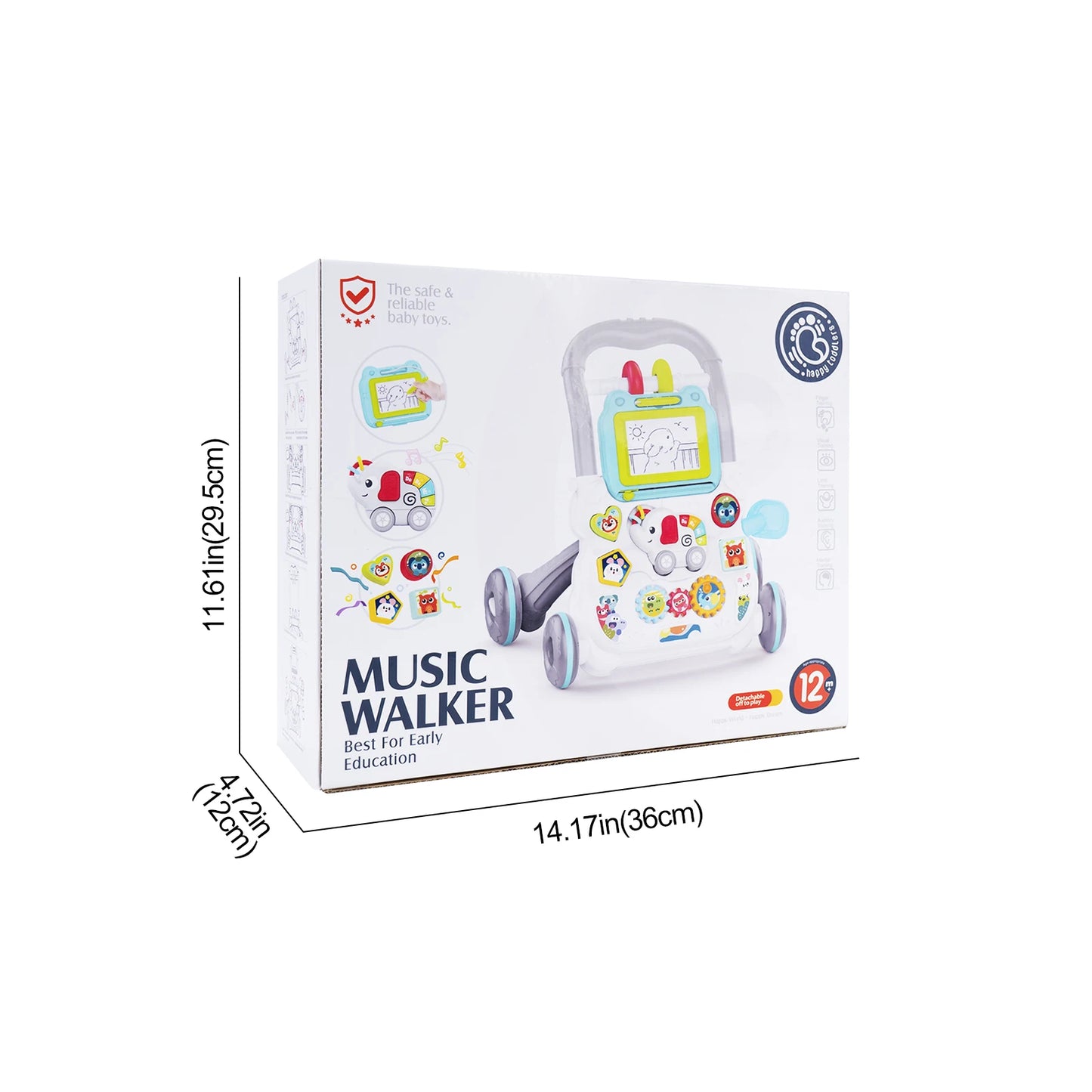 Baby Walker Toy – Musical Learning & Activity Board COOLPLAY