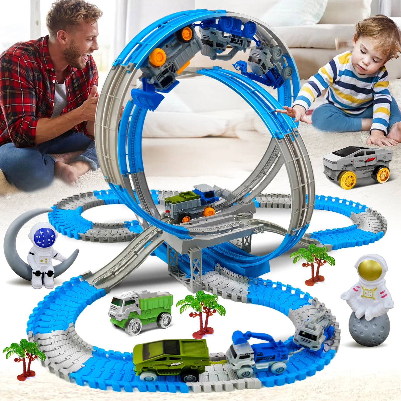 Electric Magic Race Track Toy
