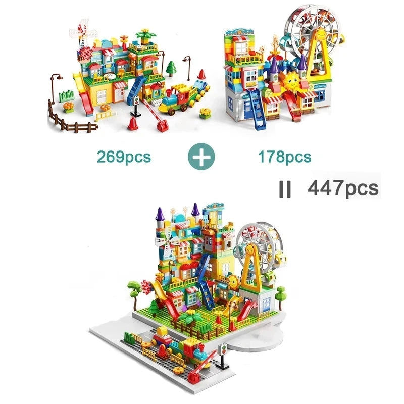 Marble Run Castle Building Blocks