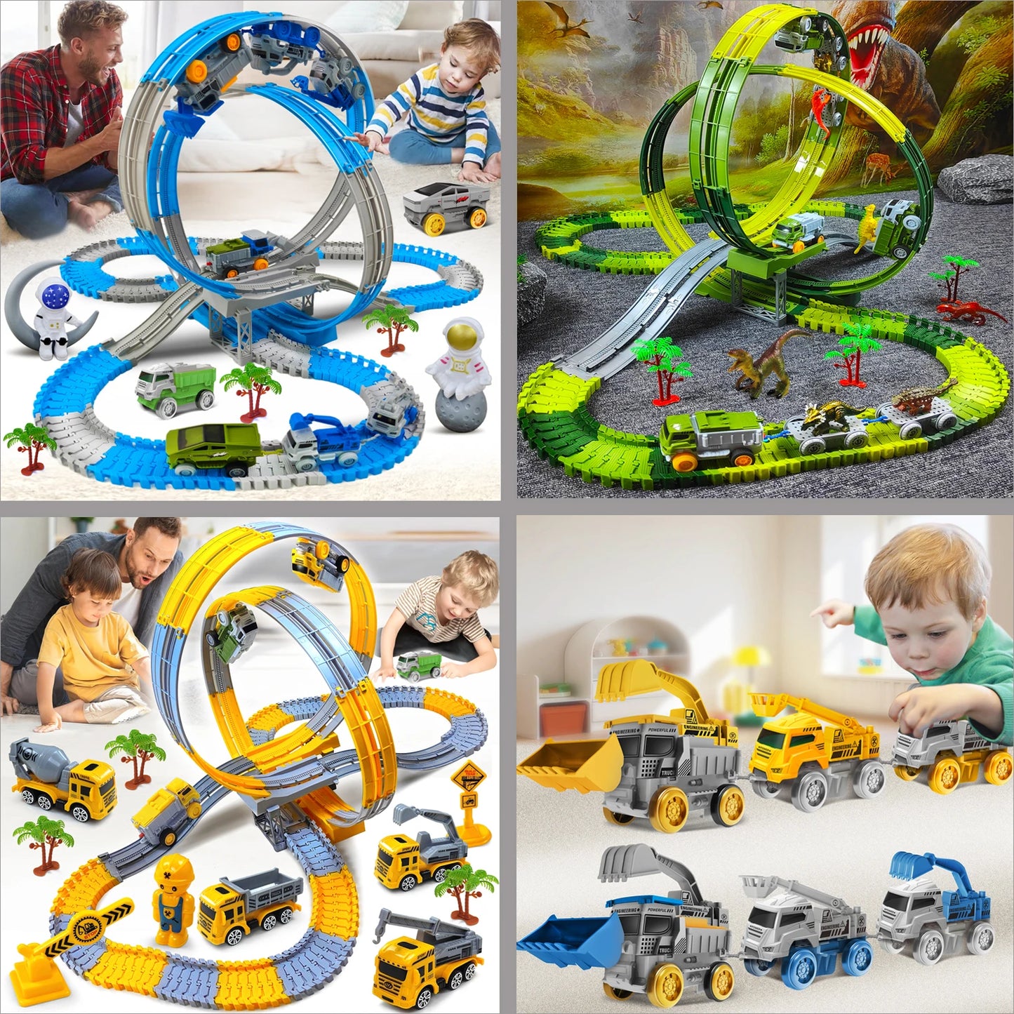 Electric Magic Race Track Toy
