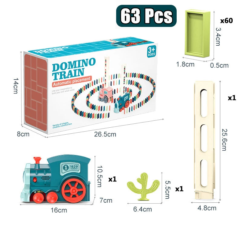 Automatic Domino Train Set