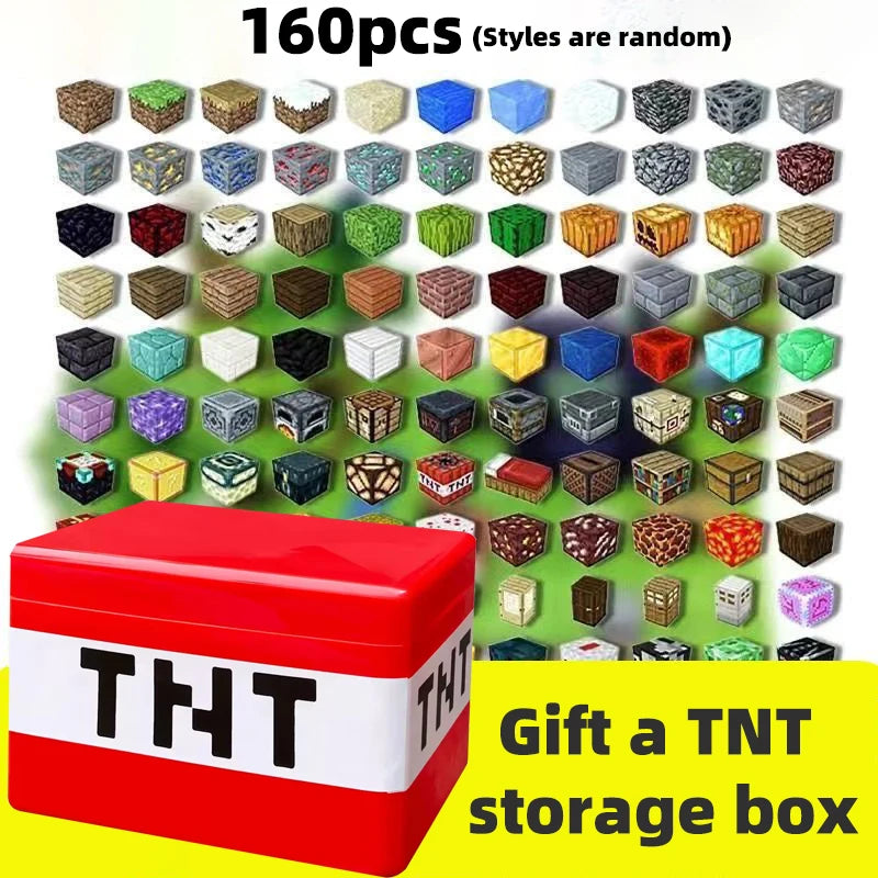 TNT Magnetic Building Blocks Set with Storage Box