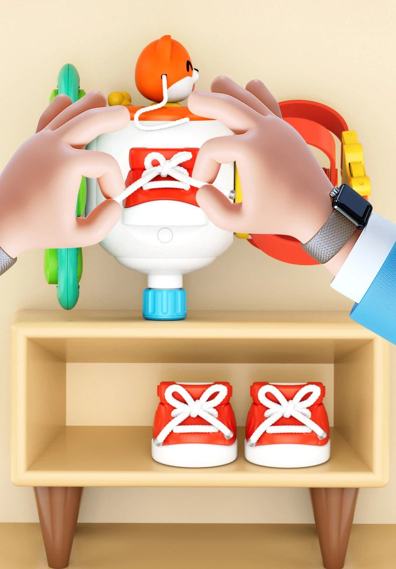 Fidget Busy Board Toy 10-in-1 Montessori – BizyKoady